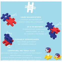 Clics Nano - Creative Builders, 500dlg. Hot