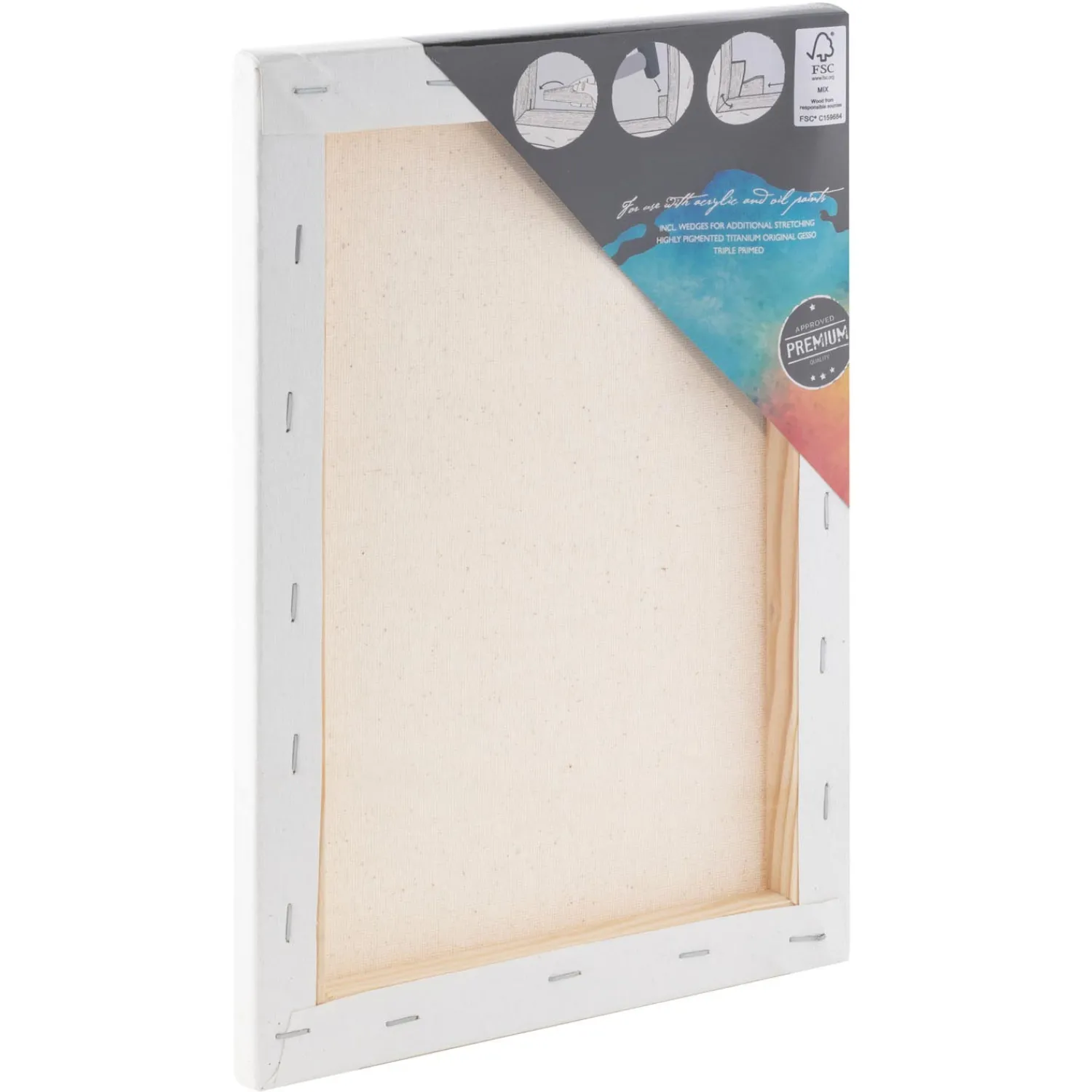 Nassau Fine Art Nassau A4 Canvas Katoen Discount