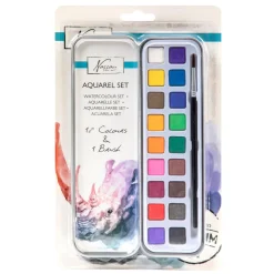 Nassau Aquarel Verfset, 18 kleuren>Nassau Fine Art Outlet