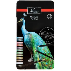 Nassau Kleurpotloden Metallic, 12st.-Nassau Fine Art Best