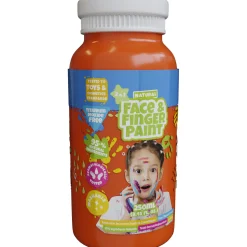 Natural Face & Fingerpaint Fles - Oranje, 250ml>Boti Outlet