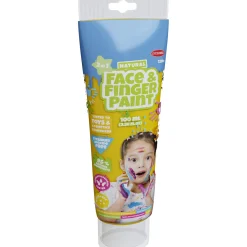 Natural Face & Fingerpaint Tube - Geel, 100ml-Boti Sale