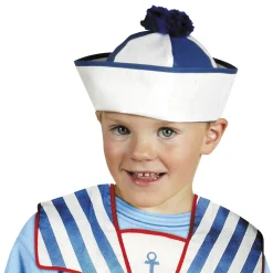 Navycap Blauw/Wit, Mt 56-58-Boland Clearance