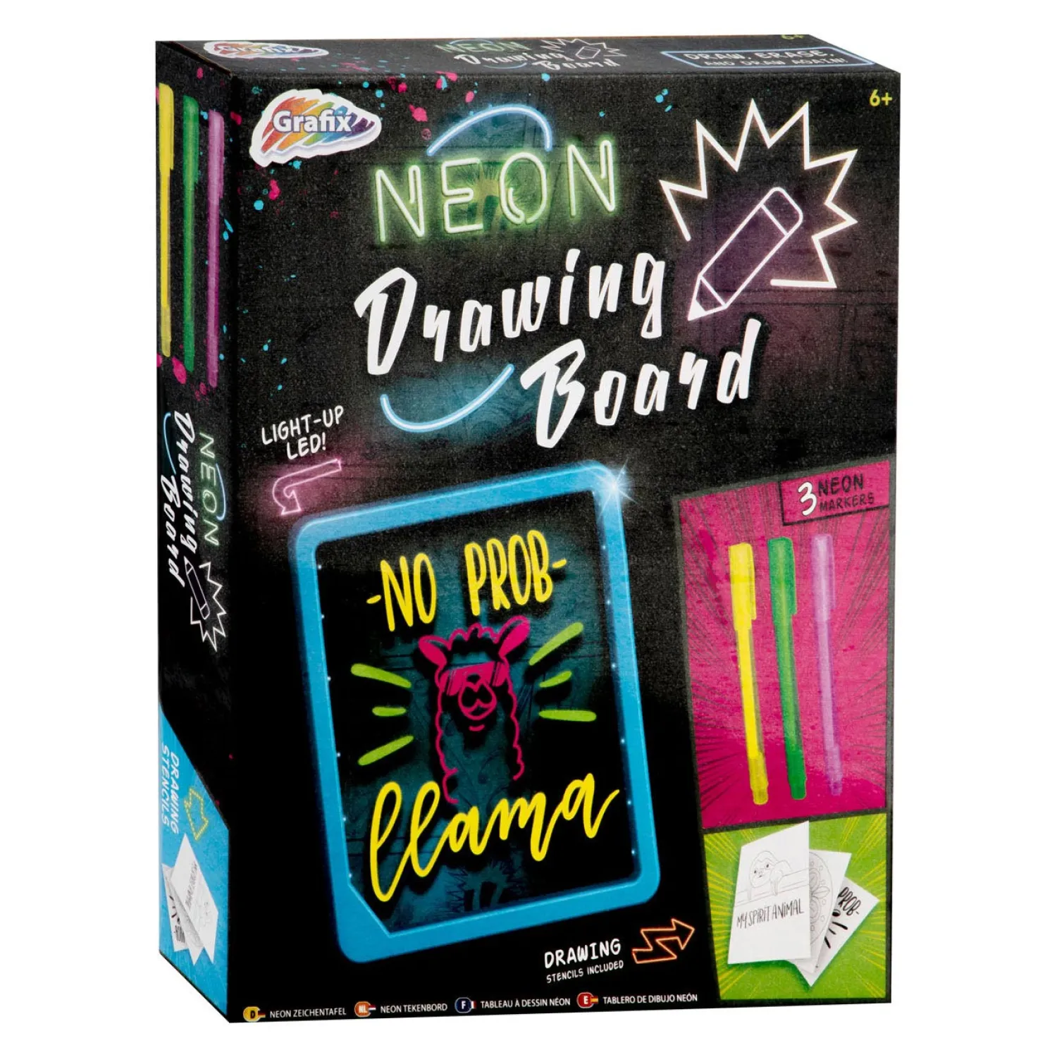 Neon Tekenbord met Licht-Grafix Clearance