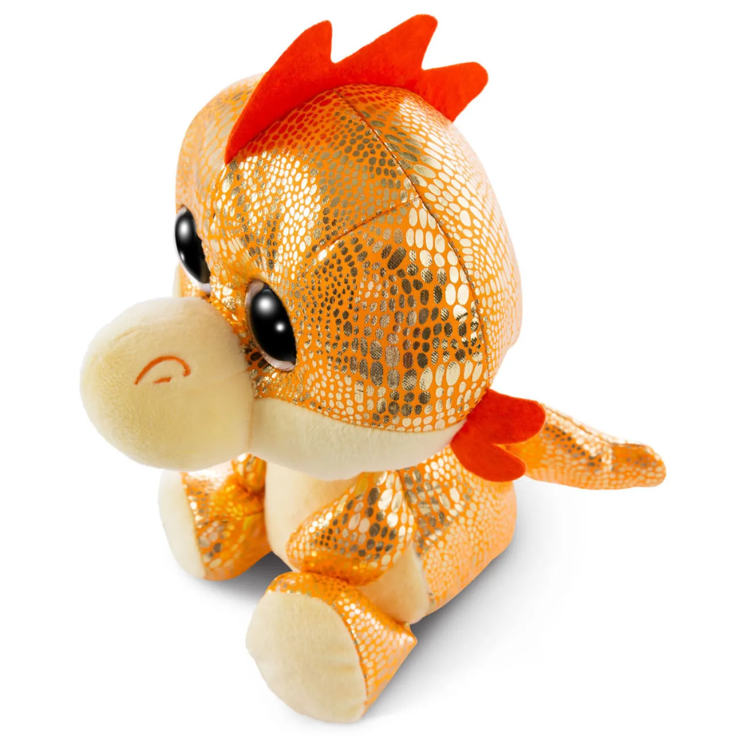 Glubschis Pluchen Knuffel Draak Oranje Yo-Yo, 15cm-Nici New