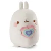Nici Pluchen Knuffel Molang Regenboog met Hart in Geschenkdoos, 16cm Best