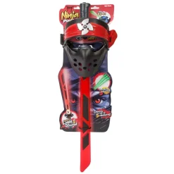Ninja Lichtzwaard Licht en Geluid met Schietfunctie en Masker -  Rood-Toi-Toys Outlet