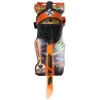 Ninja Lichtzwaard Licht en Geluid met Schietfunctie en Masker - Oranje-Toi-Toys