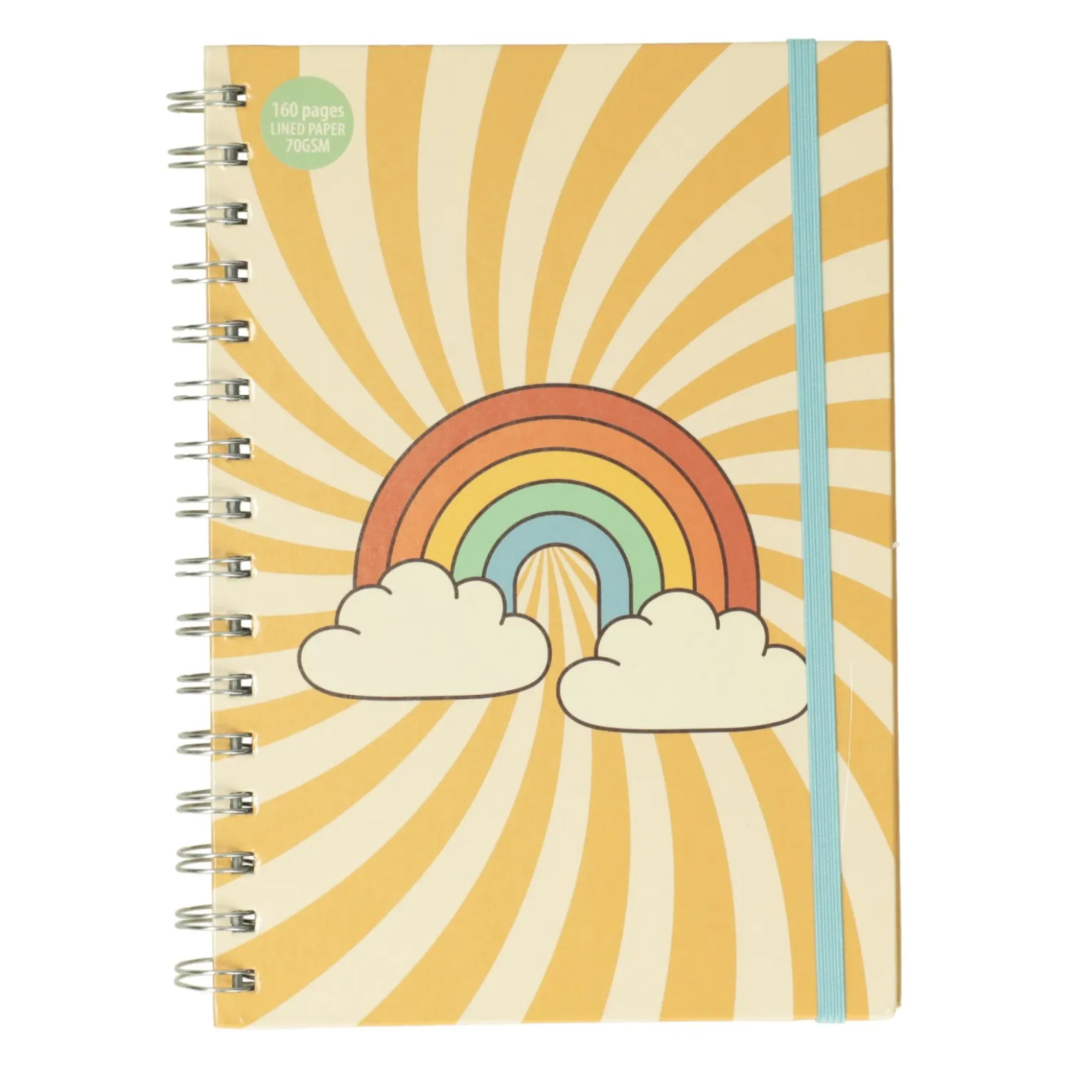 Notitieboek A5 met Elastiek- Hot