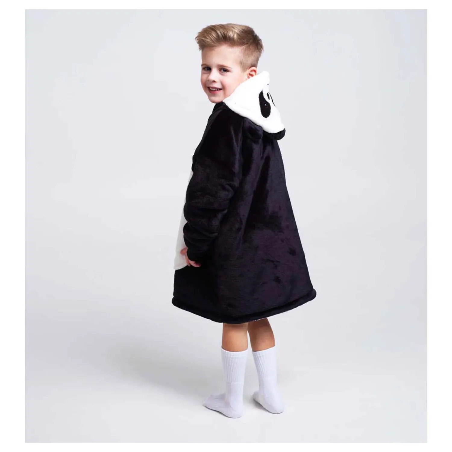 Noxxiez Knuffel Hoodie Small Trui Panda, 3-6 jaar Sale