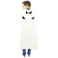 Knuffeldeken met Capuchon Panda, 130x100cm>Noxxiez Clearance