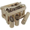 Number Kubb Original Rubber Hout in Houten Kist New