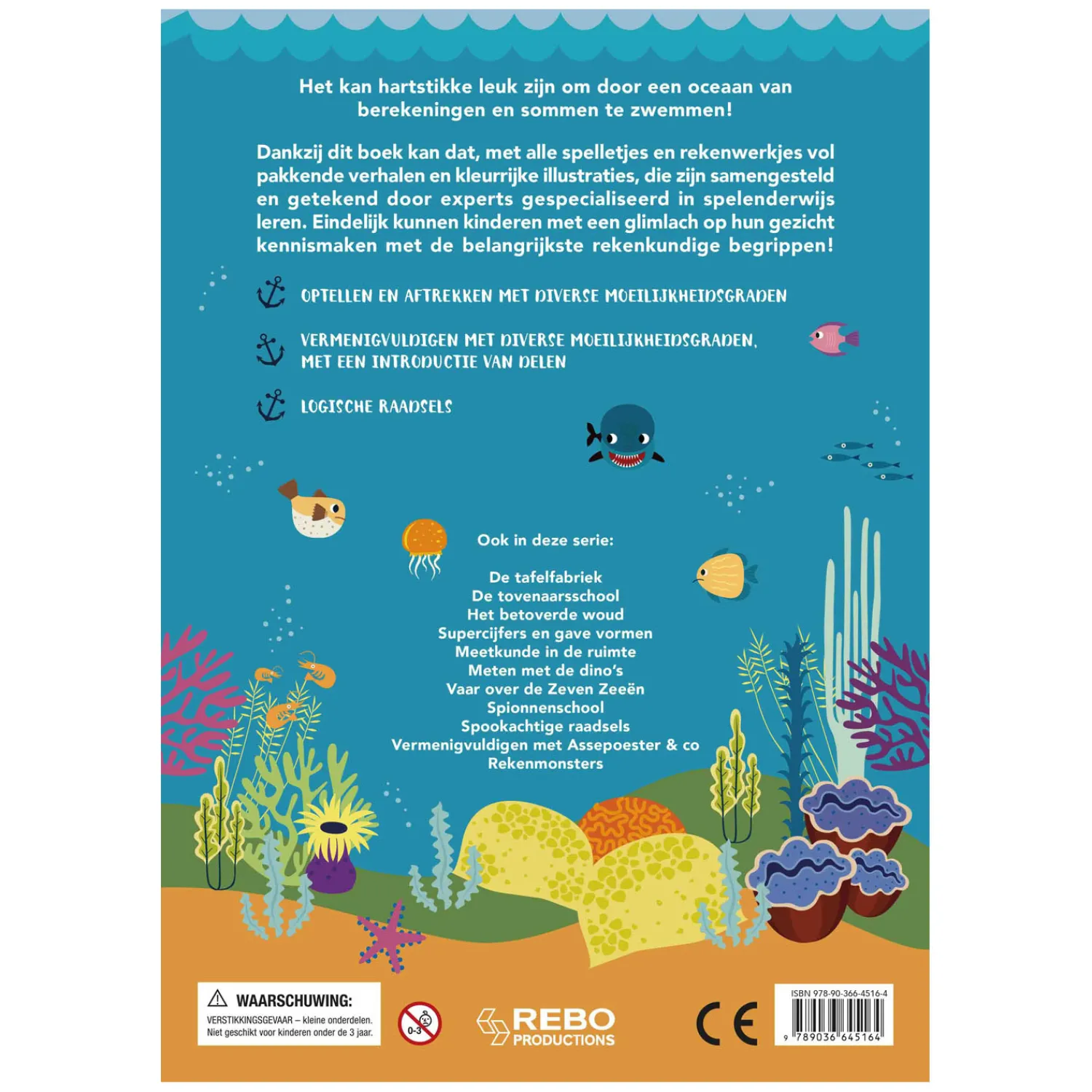 Rebo Publishers Oceaan Van Sommen - Wiskid Best