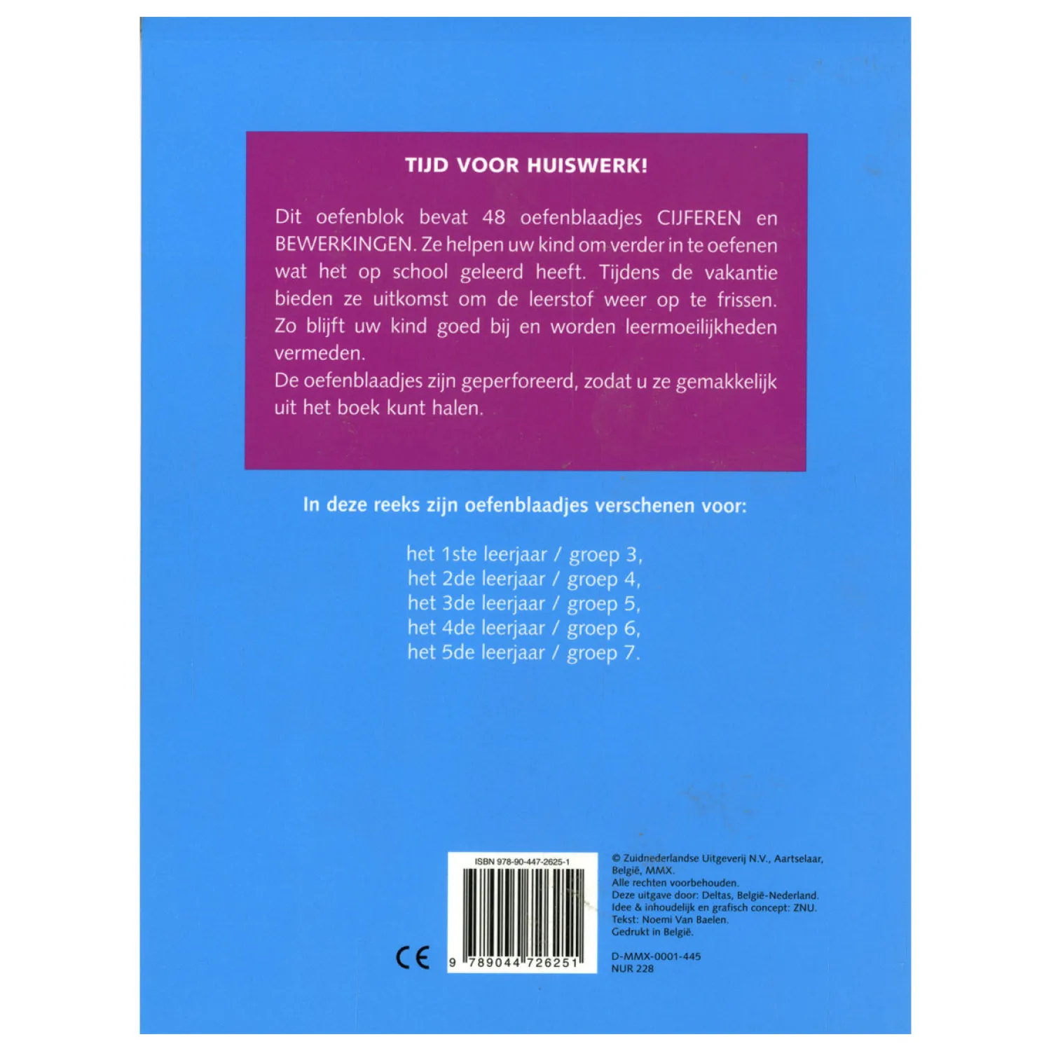 Oefenblaadjes Cijferen en Bewerkingen (9-10 J)-Deltas Best