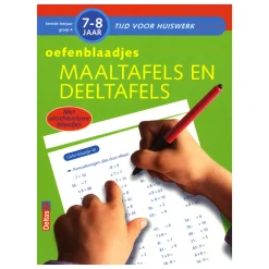 Oefenblaadjes Maaltafels En Deeltafels (7-8>Deltas Clearance