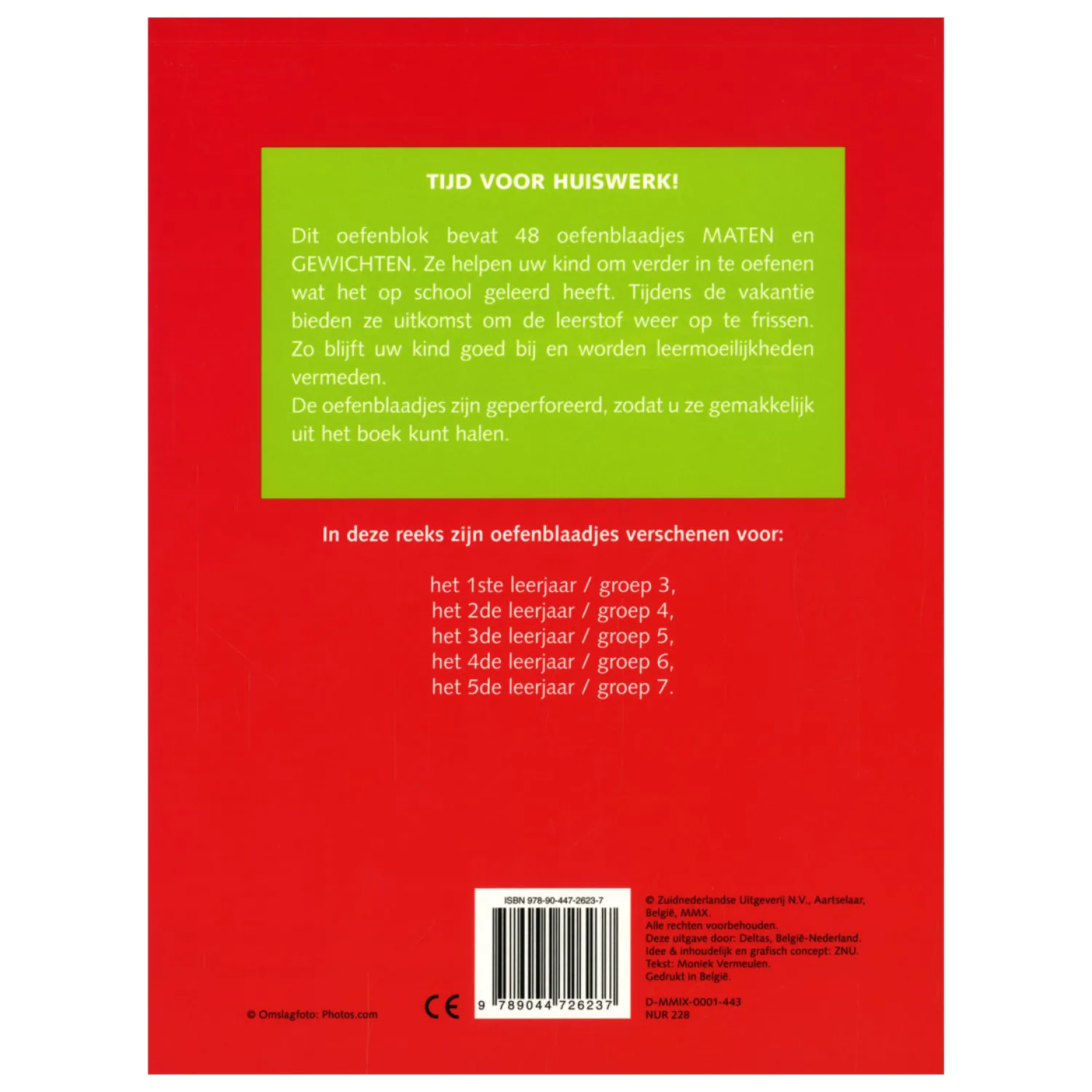 Oefenblaadjes Maten en Gewichten-Deltas New