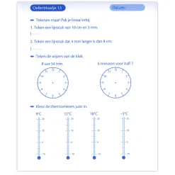 Oefenblaadjes Maten en Gewichten-Deltas New