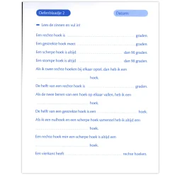 Deltas Oefenblaadjes  Meetkunde (10-11j) Hot