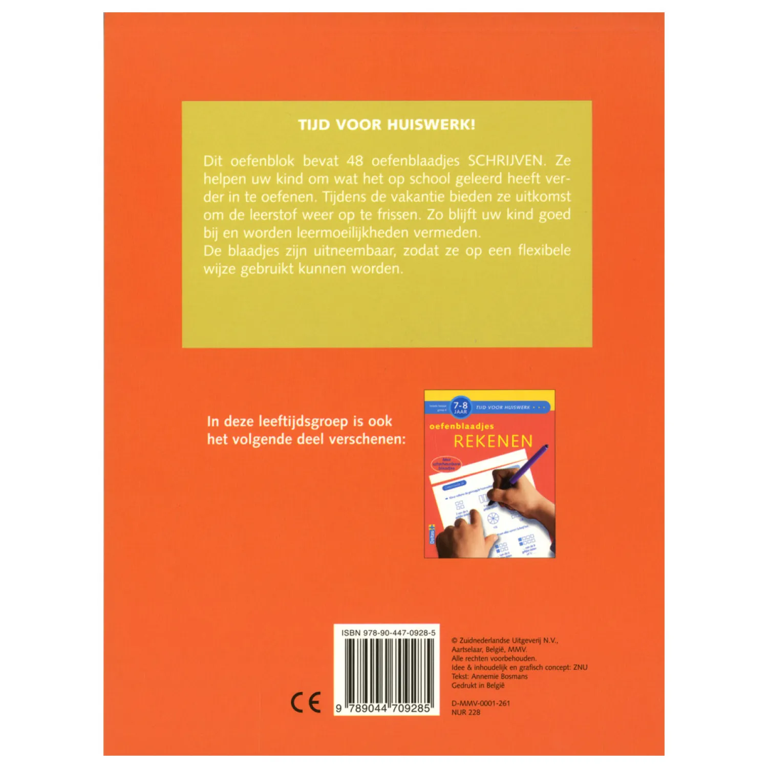 Oefenblaadjes Schrijven (7-8 J.)-Deltas Hot