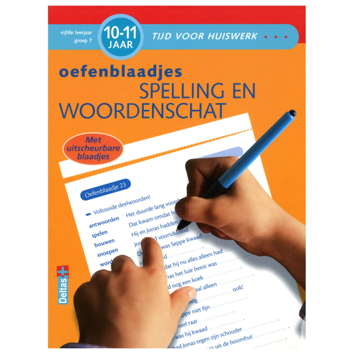 Oefenblaadjes Spelling En Woordenschat (10-11j)-Deltas Online
