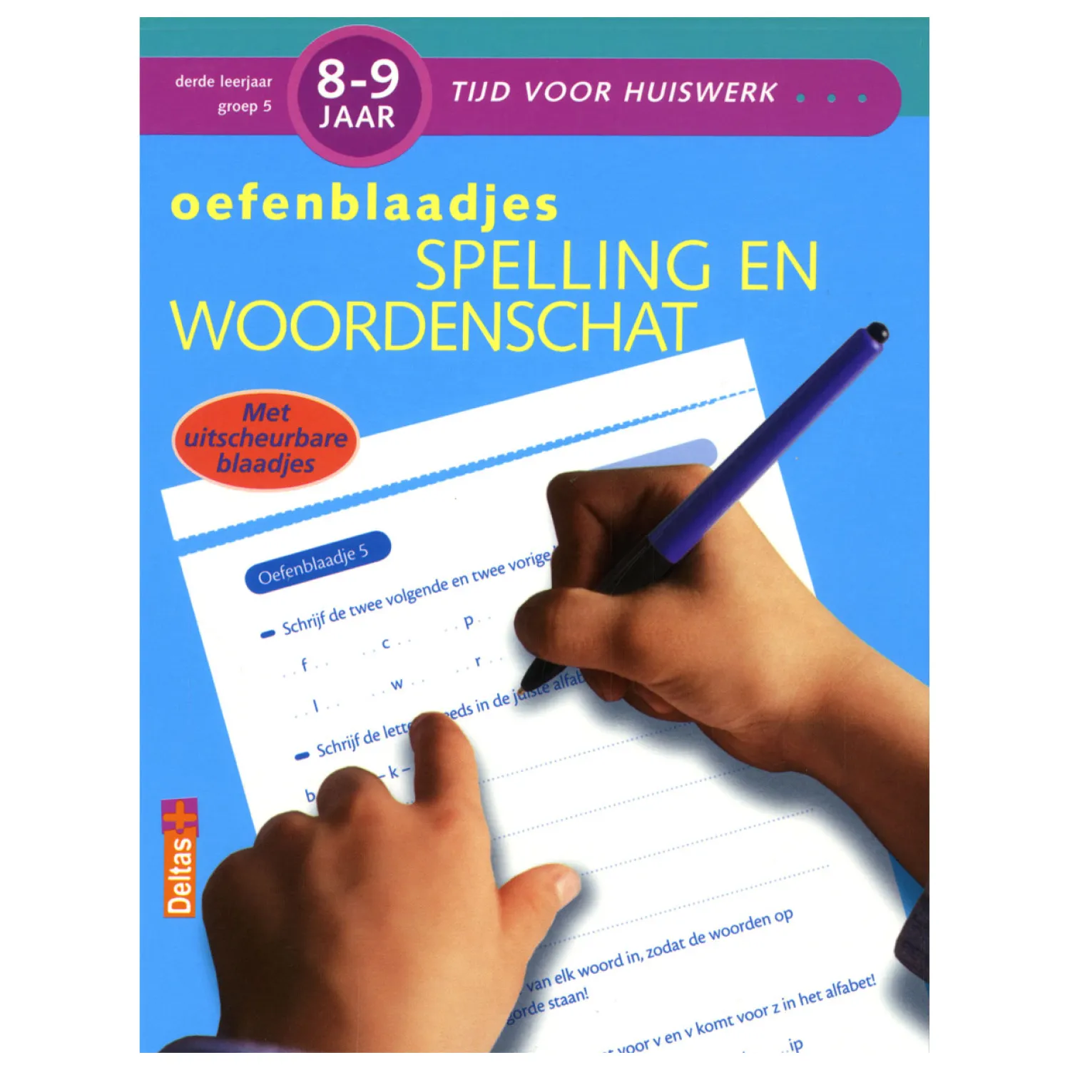 Deltas Oefenblaadjes Spelling En Woordenschat (8-9 J.)