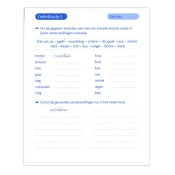 Deltas Oefenblaadjes Spelling (9-10j) Woordleer En Zinsontleding Sale