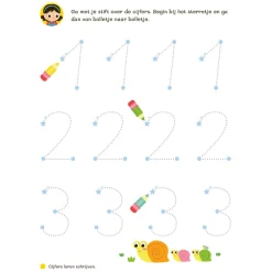 Deltas Oefenboek Afwasbaar Papier Eerste Telspelletjes (4-5 j.) Online