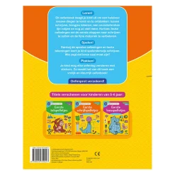 Oefenboek met Stickers - Eerste Schrijfspelletjes (5-6 jaar)-Deltas New