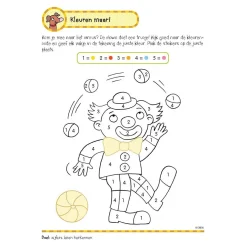 Deltas Oefenboek met Stickers - Eerste Telspelletjes (5-6 jaar) Best