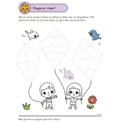 Oefenpret met Stickers Groep 1- Schrijven, Lezen, Tellen (4-5 jaar)><noscript><img width=