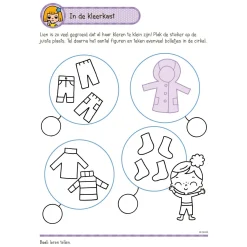 Oefenpret met Stickers Groep 1- Schrijven, Lezen, Tellen (4-5 jaar)><noscript><img width=