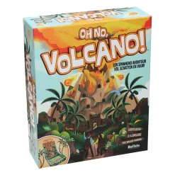 Asmodee Oh No Volcano Kaartspel - 2-4 Spelers Discount
