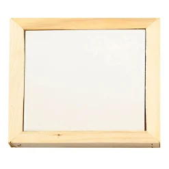 Creativ Company Onderzetter met Houten Lijst 15x15cm, 10st.