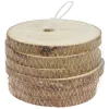Onderzetters Boomschors Hout 11cm, 6st.> Sale