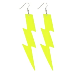 Boland Oorbellen Flash Neon Geel Best