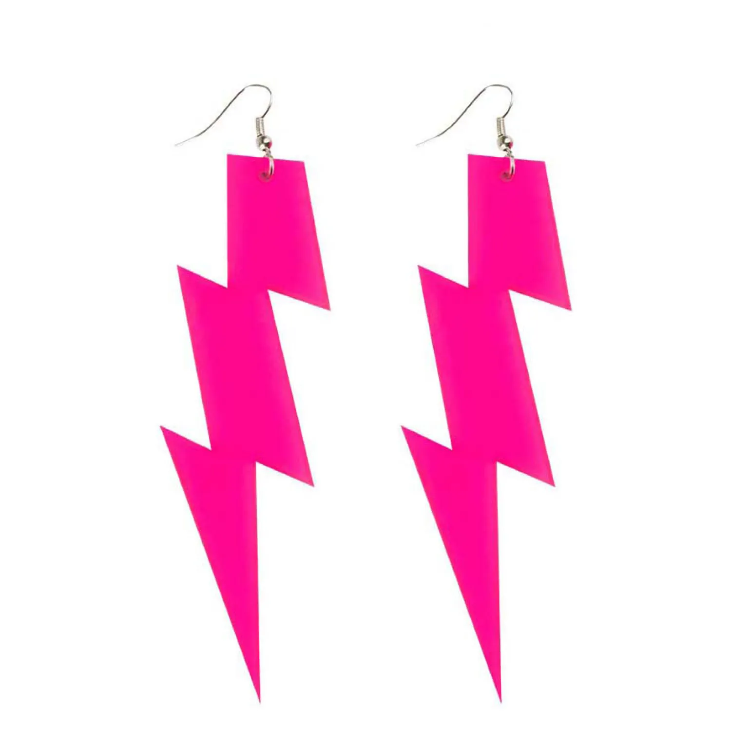 Boland Oorbellen Flash Neon Roze