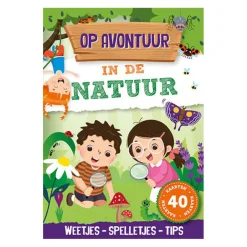 Op Avontuur in de Natuur Spelletjesboek-Lantaarn Publishers