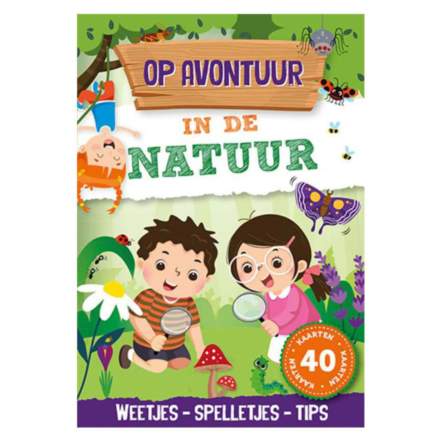 Op Avontuur in de Natuur Spelletjesboek-Lantaarn Publishers