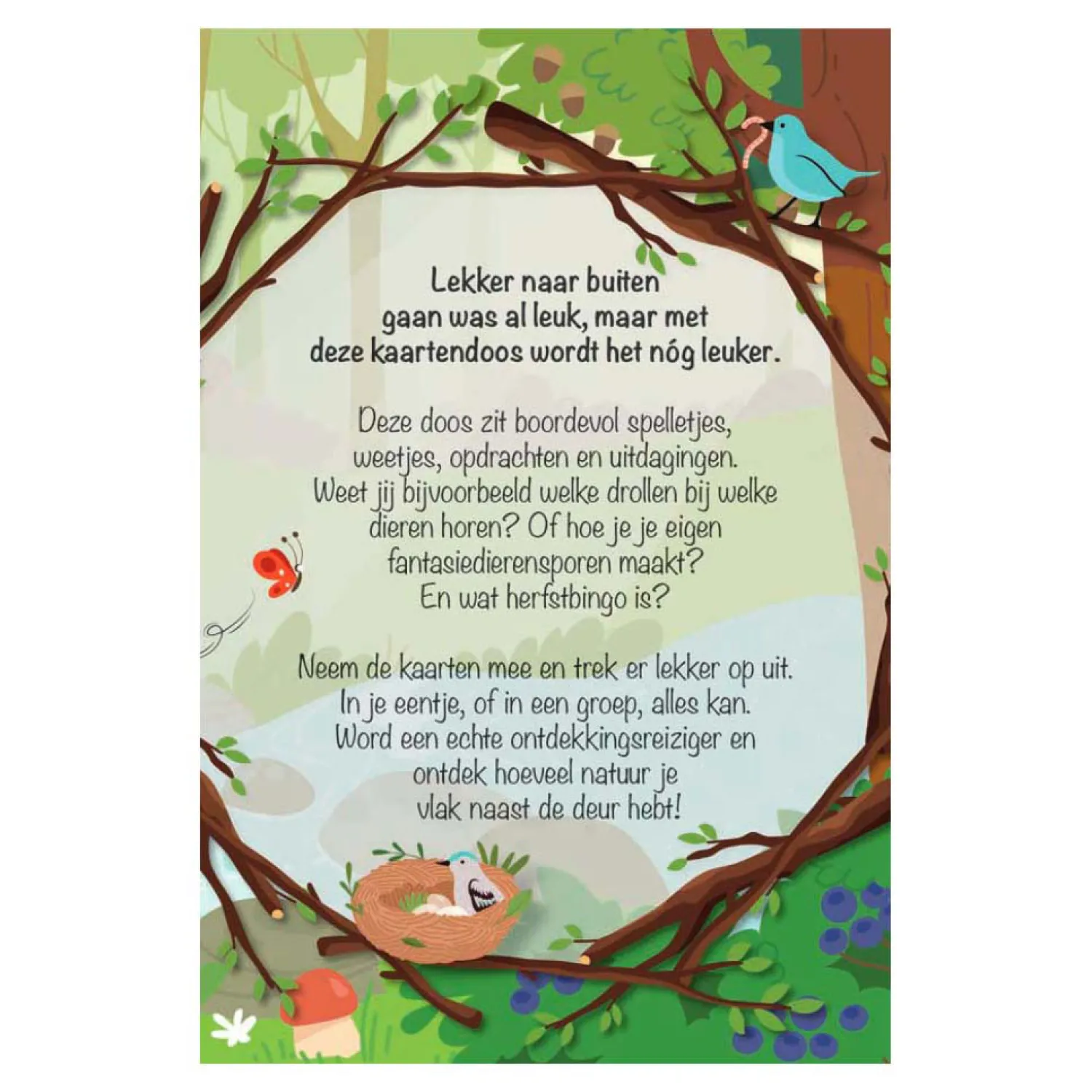 Op Avontuur in de Natuur Spelletjesboek-Lantaarn Publishers