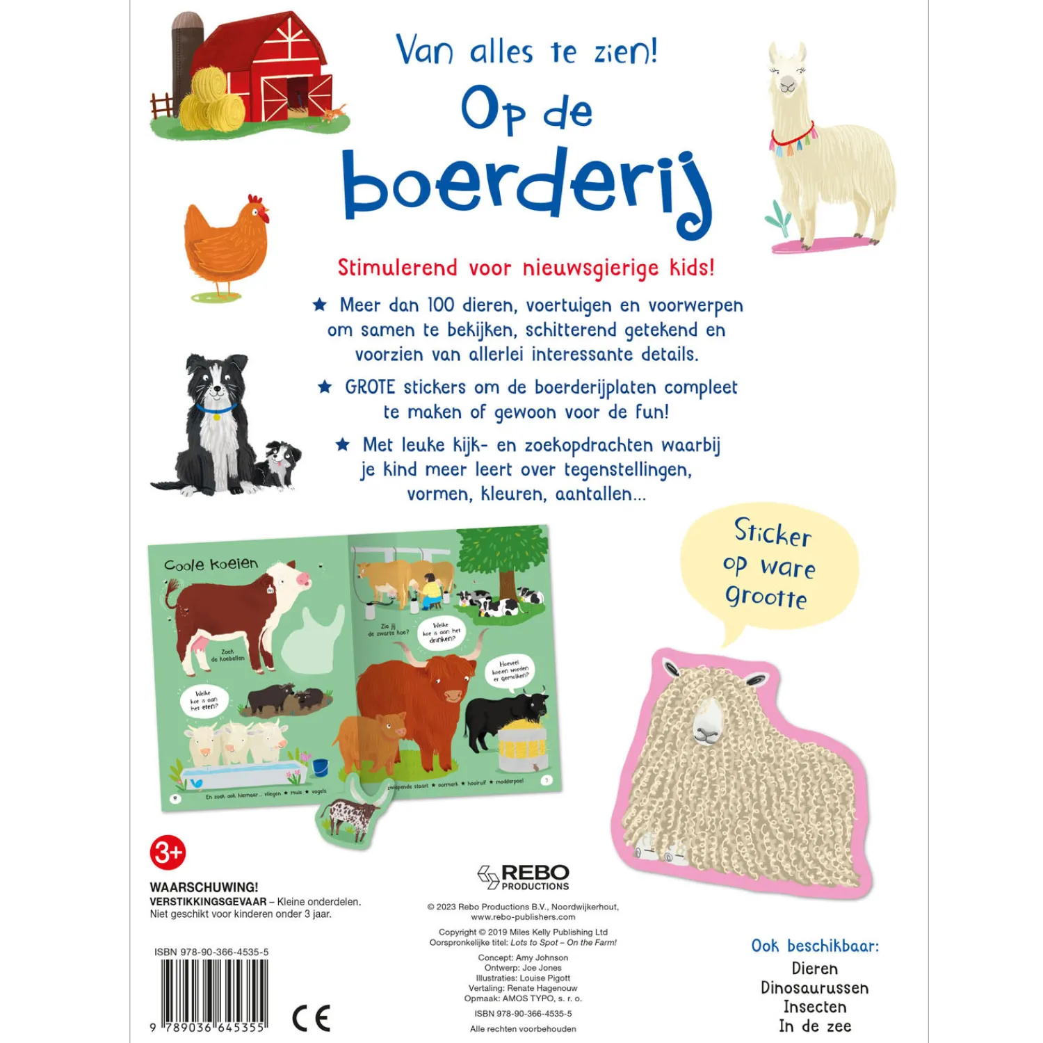 Op de Boerderij - Van Alles Te Zien-Rebo Publishers Clearance