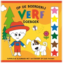 Op de Boerderij Verf Doeboek>