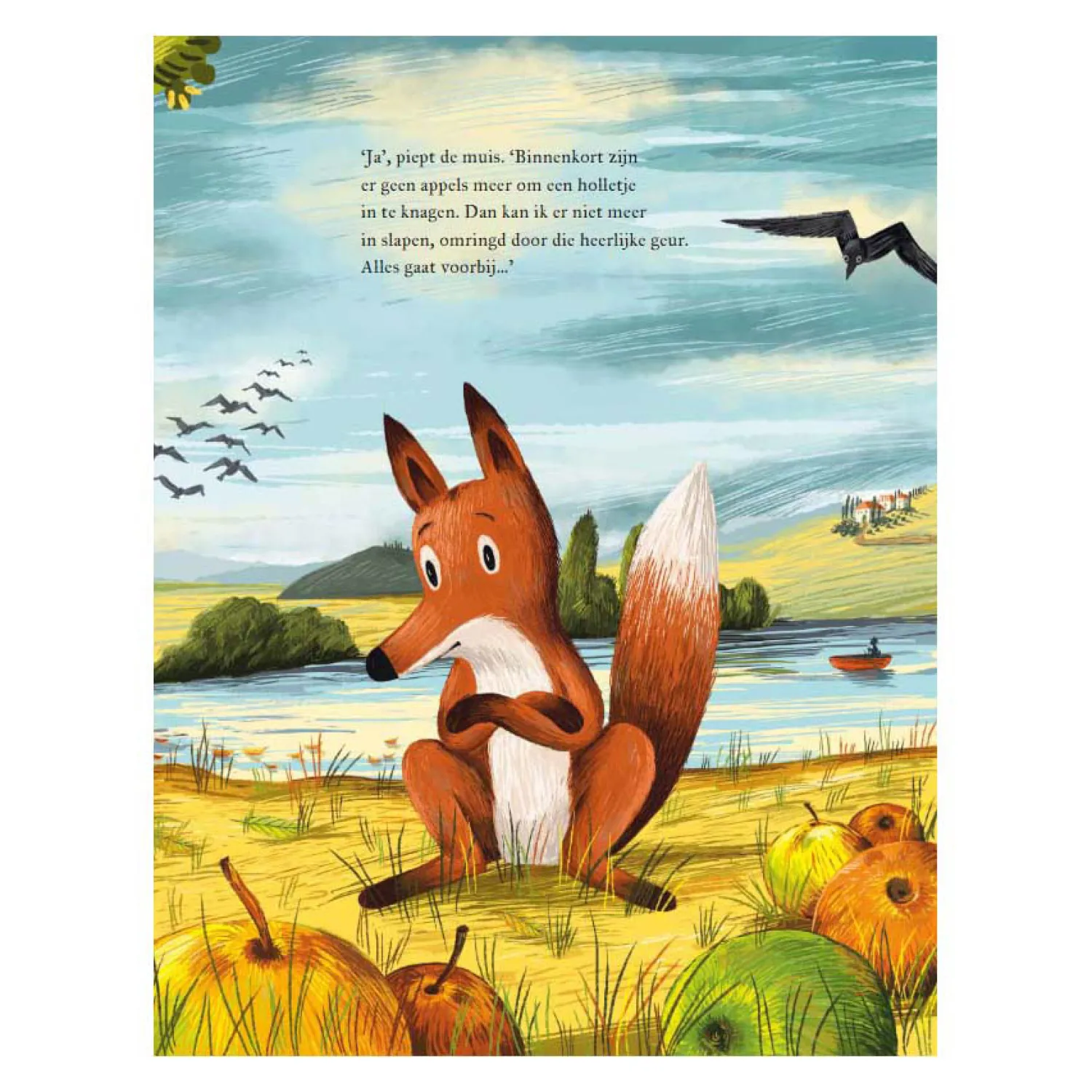 Deltas Op een Zonnige Herfstdag