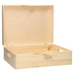 Opbergkist Rechthoek Klepdeksel Grenen-Playwood Online