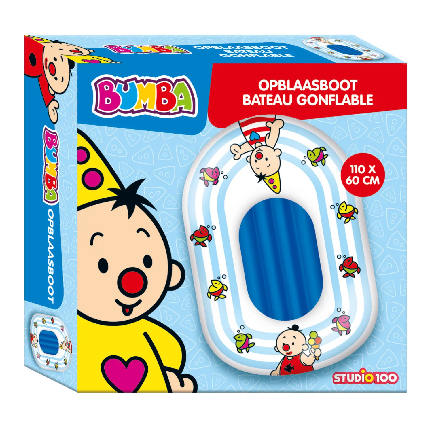 Studio 100 Opblaasboot Bumba Best