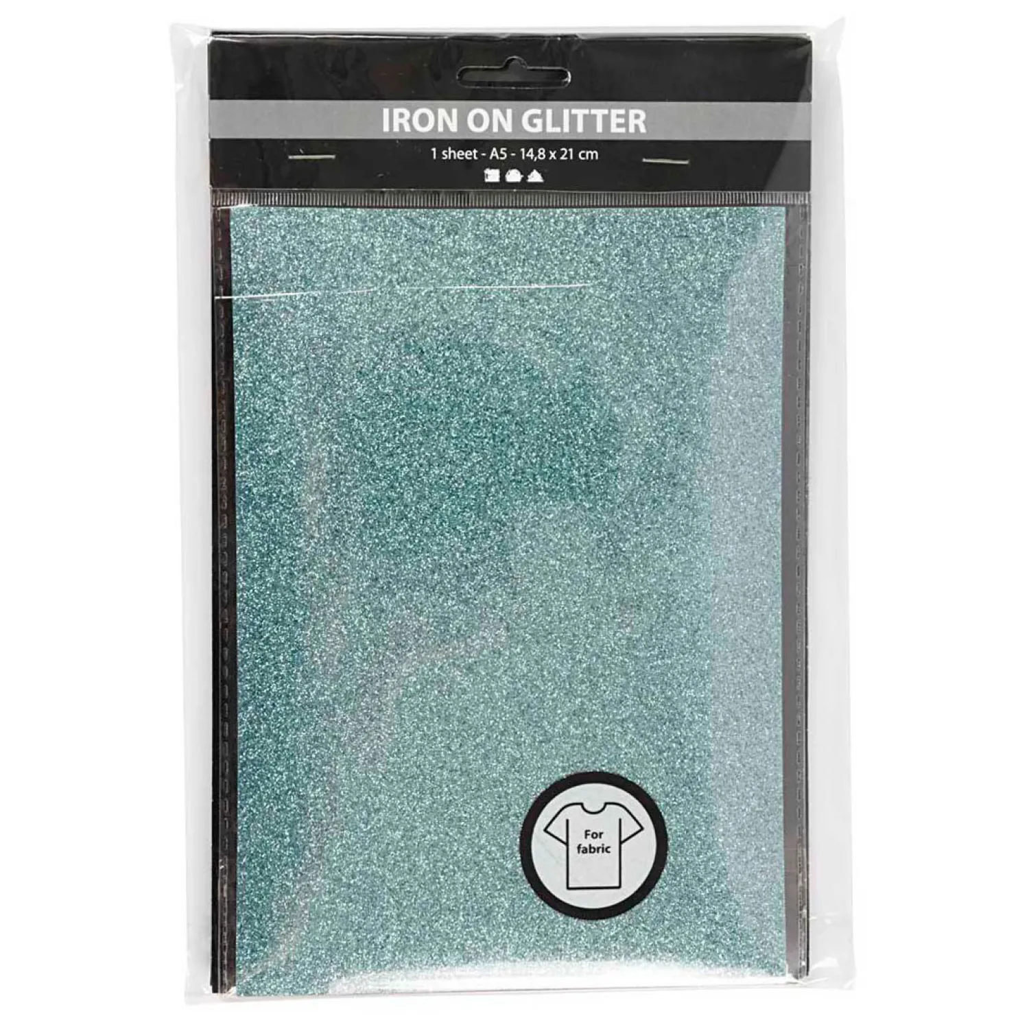 Opstrijkfolie Diverse Kleuren, 6 Vellen-Creativ Company Clearance