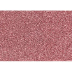 Creativ Company Opstrijkfolie Glitter Lichtrood, A5 Clearance