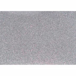 Opstrijkfolie Glitter Zilver, A5>Creativ Company Hot