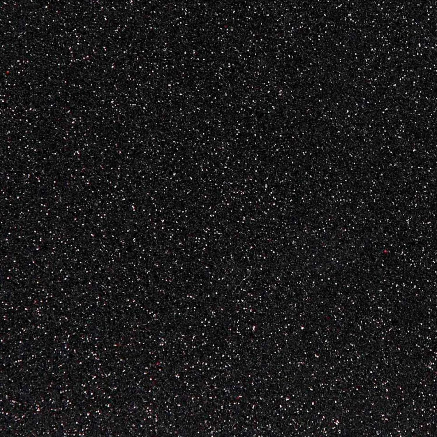 Opstrijkfolie Glitter Zwart, A5>Creativ Company Hot