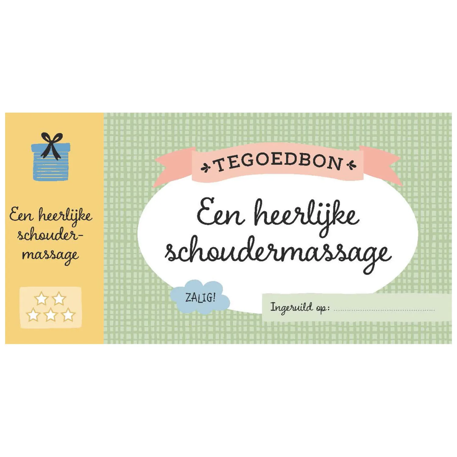 Originele Tegoedbonnen voor de liefste mama>Deltas Best