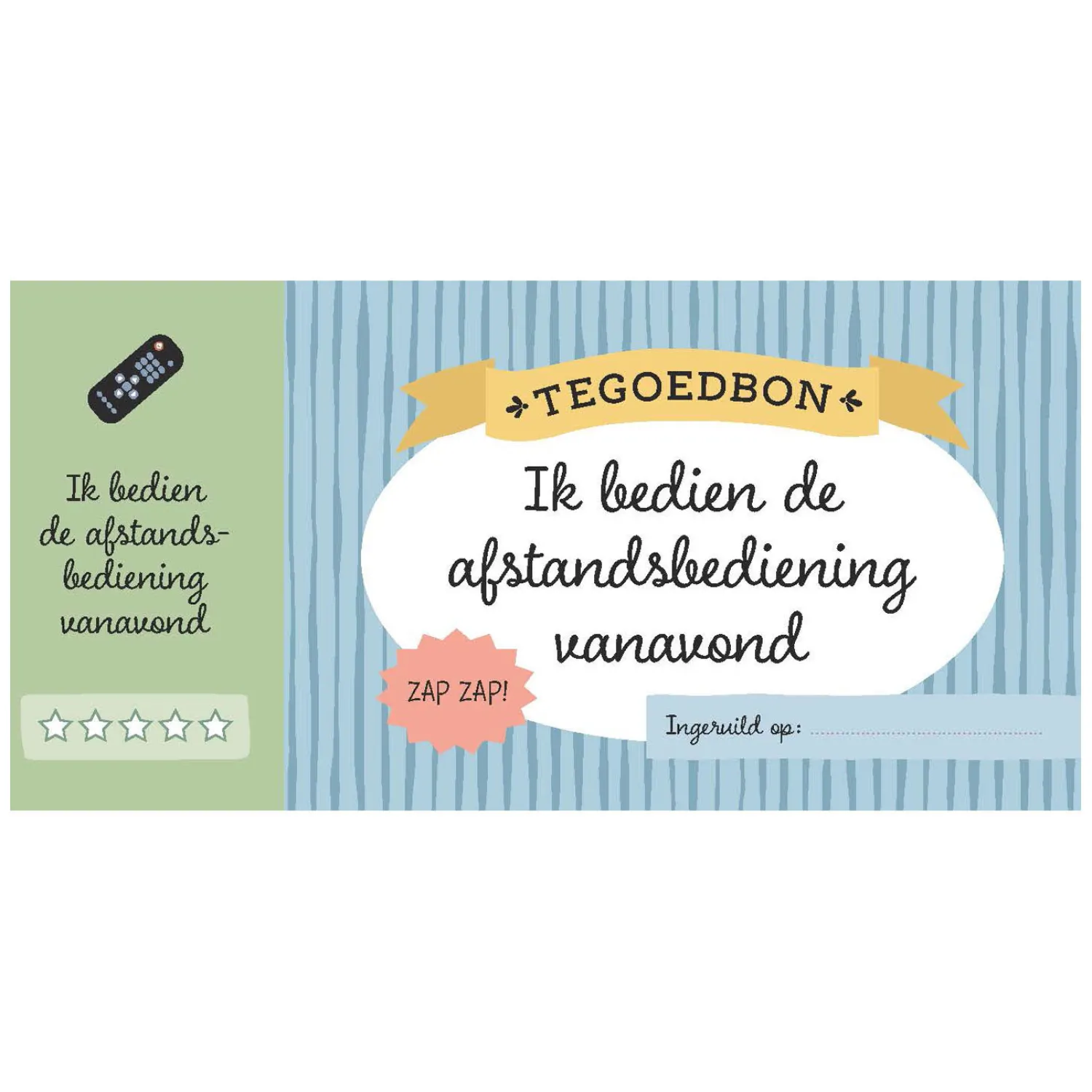 Originele Tegoedbonnen voor de liefste mama>Deltas Best